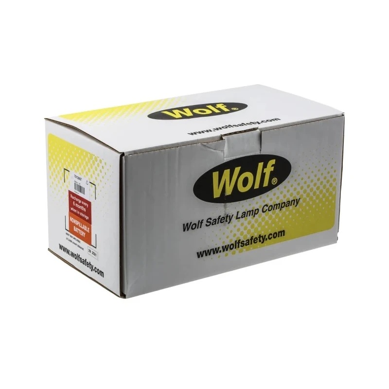 Wolf Safety Rechargeable IECEx/ATEX LED Hand Lamp IP67 Black 430 lm XT-70H