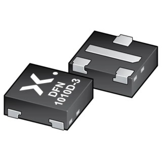 Nexperia N-Channel MOSFET, 3.2 A, 30 V Enhancement, 4-Pin DFN PMXB56ENZ