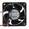 ebm-papst 620 Series Square Plastic Axial Fan 24V DC, 30 m³/h, 1.5 W, 0.12 A, IP20, 60x60x25.4 mm