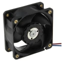 ebm-papst 620 Series Square Plastic Axial Fan 24V DC, 30 m³/h, 1.5 W, 0.12 A, IP20, 60x60x25.4 mm 