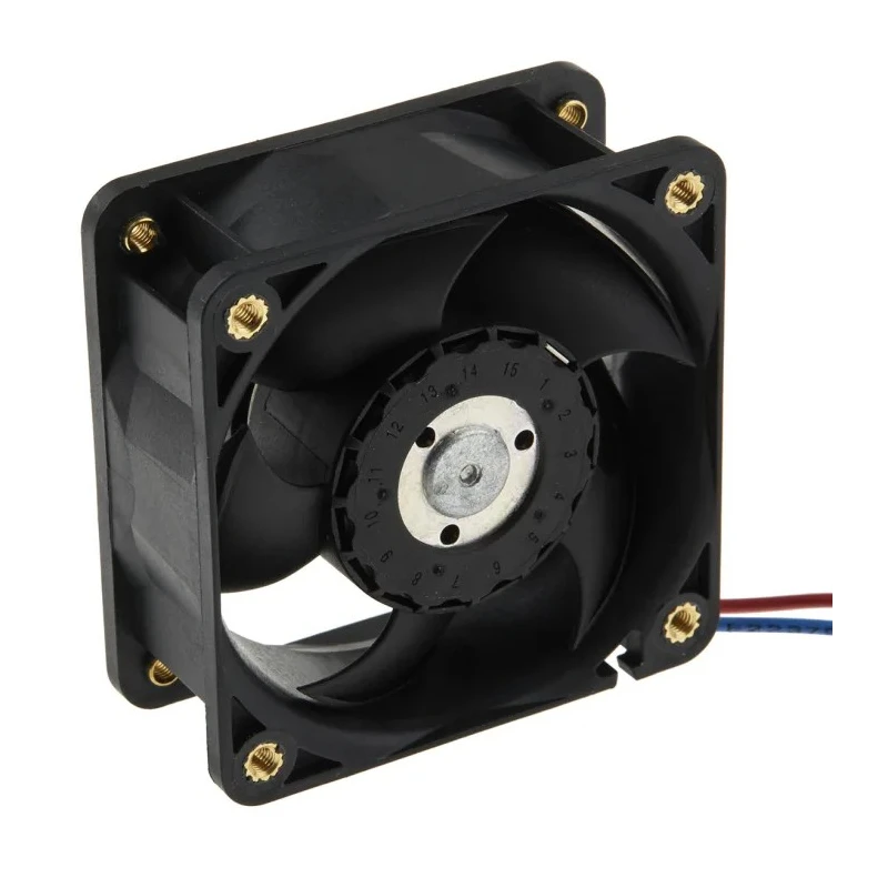 ebm-papst 620 Series Square Plastic Axial Fan 24V DC, 30 m³/h, 1.5 W, 0.12 A, IP20, 60x60x25.4 mm 