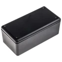 RS PRO Black Lid ABS Enclosure IP40 50.1 mm x 130 mm x 65 mm 153-3204
