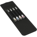 Wera Hex Torx Screwdriver Bit Set 4 Pieces Chrome Vanadium Steel 100mm Length 05003375001