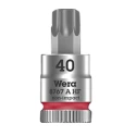 Wera Hex Torx Screwdriver Bit Set 4 Pieces Chrome Vanadium Steel 100mm Length 05003375001