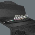Wera Hex Screwdriver Bit Set 1/4 inch Drive, Chrome Vanadium Steel, 8 Pieces Zyklop 05003881001