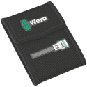 Wera Hex Screwdriver Bit Set, 5 Pieces, Chrome Vanadium Steel, 1/4 in Drive, 125mm Length 05003345001