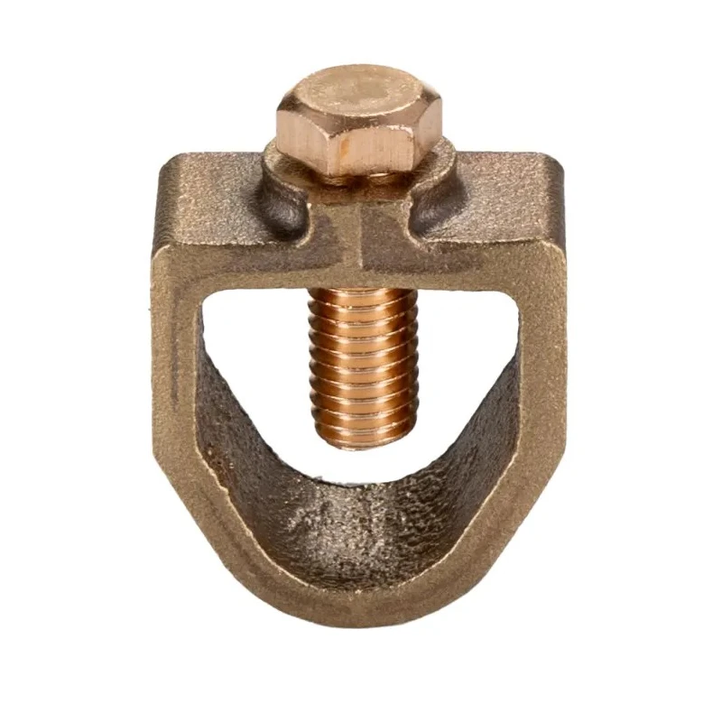 WJ Furse Copper Alloy Earth Clamp Max Conductor Size 12 mm² Nominal Rod Diameter 12.7 mm 7TCA083210R0004 CR105
