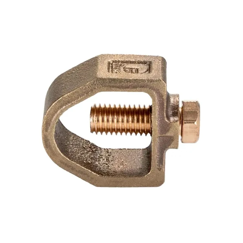 WJ Furse Copper Alloy Earth Clamp Max Conductor Size 12 mm² Nominal Rod Diameter 12.7 mm 7TCA083210R0004 CR105