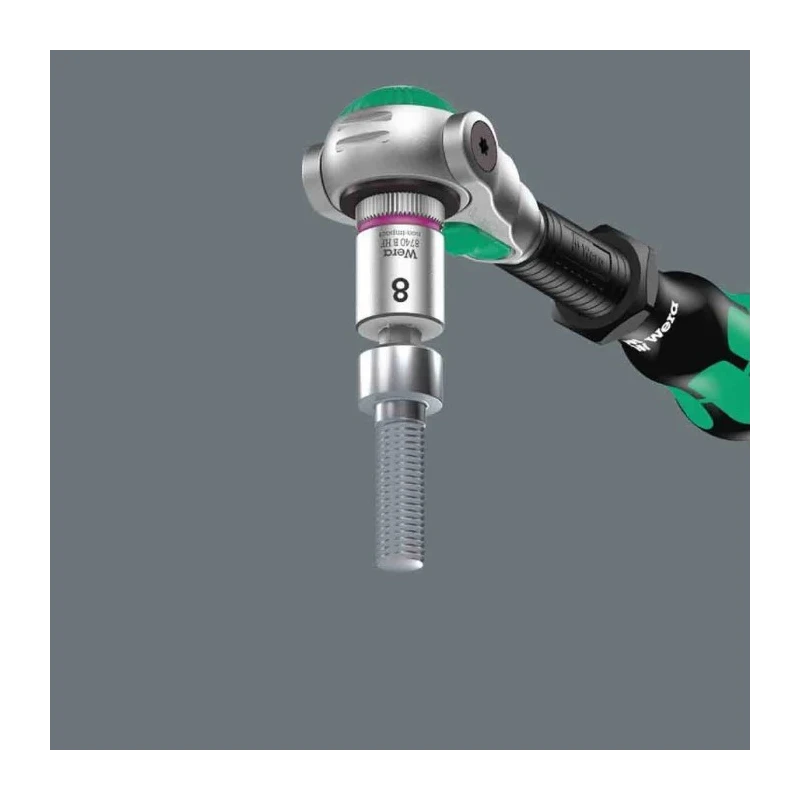 Wera Torx Screwdriver Bit Set 1/4 in Drive Chrome Vanadium Steel 9 Pieces 265mm Overall Length 05003882001
