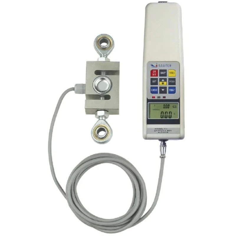 Sauter Digital Force Gauge with 2000 Hz Sampling Rate, RS232 Output, Resolution 5 N FH 10K