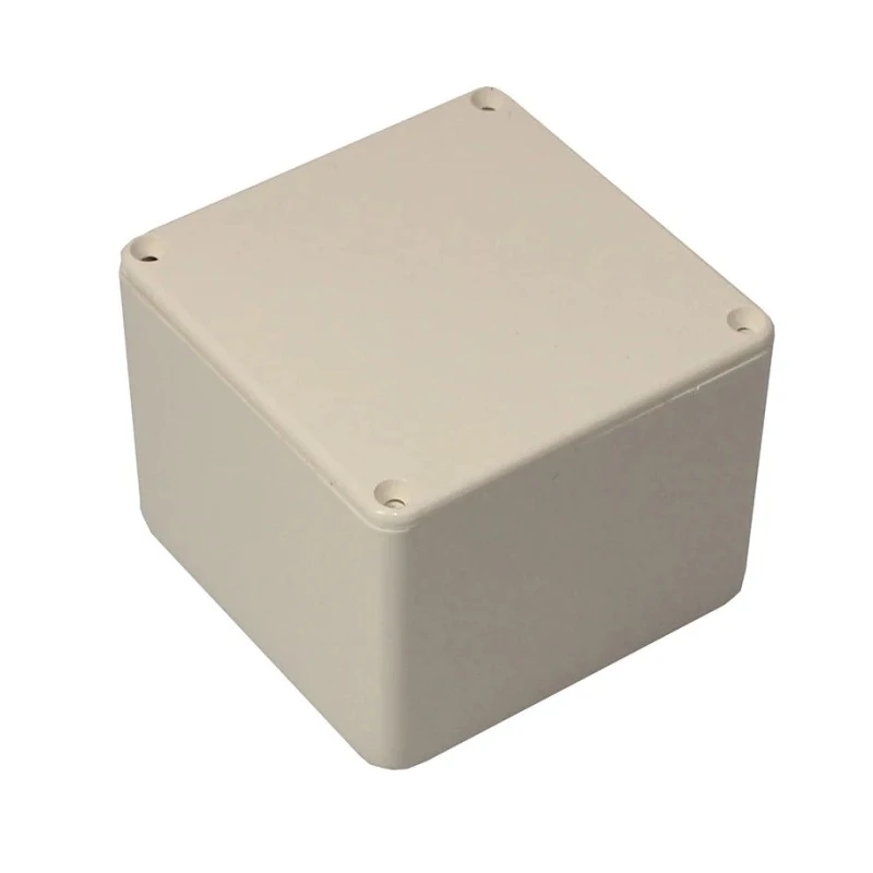RS PRO White Lid ABS General Purpose Enclosure IP54, 42 mm x 55 mm x 55 mm 153-3208