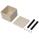 RS PRO White Lid ABS General Purpose Enclosure IP54, 42 mm x 55 mm x 55 mm 153-3208