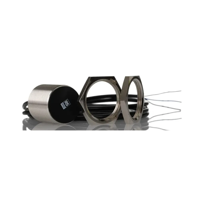 RS PRO Threaded Barrel Inductive Proximity Sensor M30 x 1.5 PNP 30V DC 200mA 10mm Sensing Range 701-8216