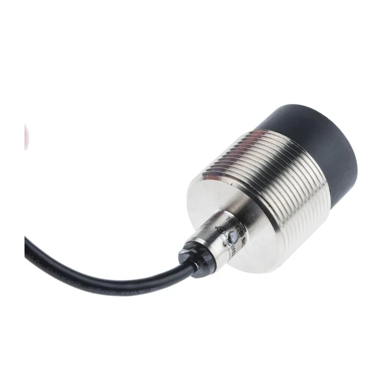 RS PRO Threaded Barrel Inductive Proximity Sensor M30 x 1.5, NPN Output, 30 V DC, 200 mA Switching Current, 15 mm 701-8269