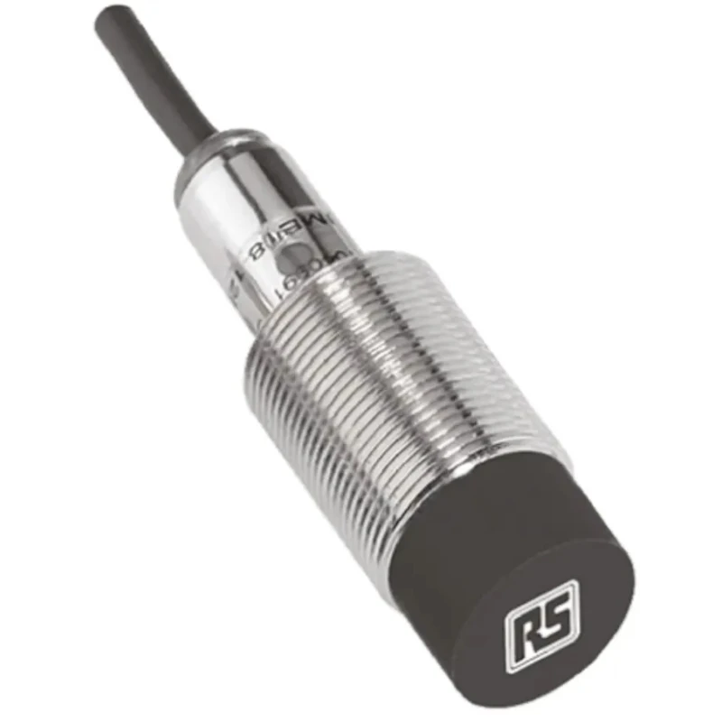 RS PRO Threaded Barrel Inductive Proximity Sensor M18 x 1, NPN Output, 30 V DC, 8 mm Detection Distance Model 701-8257