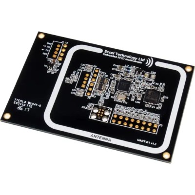 Eccel Technology Ltd RFID Reader 13.56 MHz 3.6V UART Interface Chilli-UART-B1 (000371)
