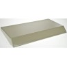 Schneider Electric PanelSeT Accessoires Series Grey Steel Enclosure Canopy 250mm W x 23mm H x 600mm L NSYTJ6025