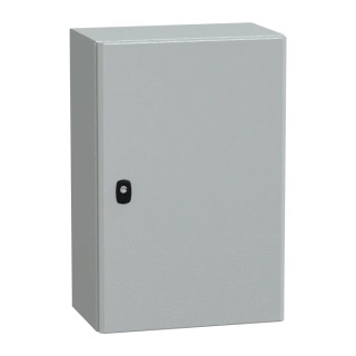 RS PRO PanelSeT S3D Series Steel Wall Box IP66 ATEX Grey 600 mm x 400 mm x 250 mm NSYS3D6425P