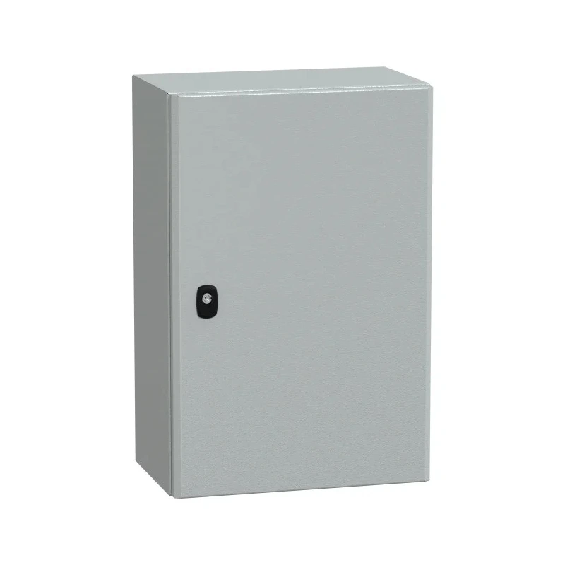 RS PRO PanelSeT S3D Series Steel Wall Box IP66 ATEX Grey 600 mm x 400 mm x 250 mm NSYS3D6425P