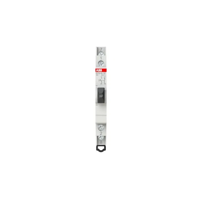 ABB Push Button Circuit Trip 16A Current Rating 250V Control Voltage System Pro M Compact E215 2CCA703154R0001 E215-16-11F