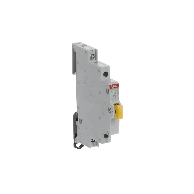 ABB 16A 250V AC DIN Rail Push Button Circuit Trip 2CCA703153R0001 E215-16-11E