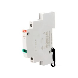 ABB Screw Clamp Green LED Indicator 250V AC IP67 IP66 Plastic Body Rectangular E219 2CCA703402R0001 E219-D