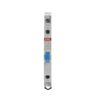 ABB 250V AC DIN Rail Push Button Circuit Trip for System Pro M Compact SMISSLINE Socket System 2CCA703155R0001 E215-16-11G