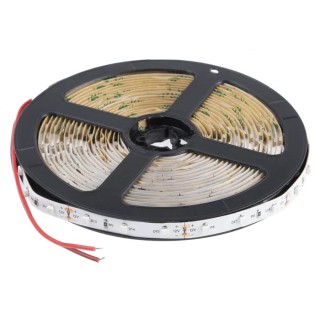 RS PRO 12V Red Flexible LED Strip, 5 m Length, 60 LEDs/m, 4.8W per metre, IP20, Model 153-3624