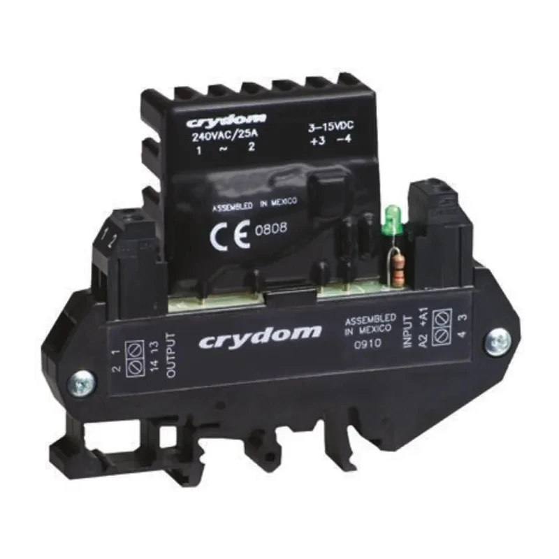 Sensata / Crydom Solid State Interface Relay 530V AC DIN Rail Mount, Single Channel, SPST-NO Control DRA1