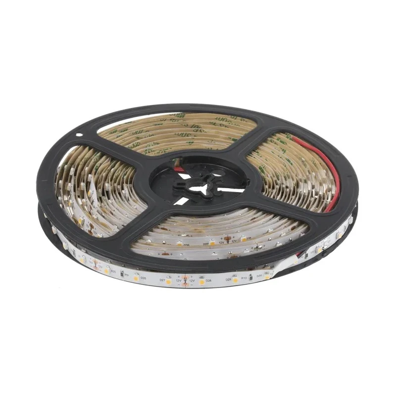 RS PRO 12V Warm White LED Strip, 3200K Colour Temperature, 10 Meter Length 153-3638