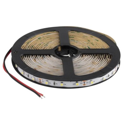 RS PRO 12V White LED Strip, 7000K Colour Temperature, 5 m Length Flexible Lighting Strip 153-3643