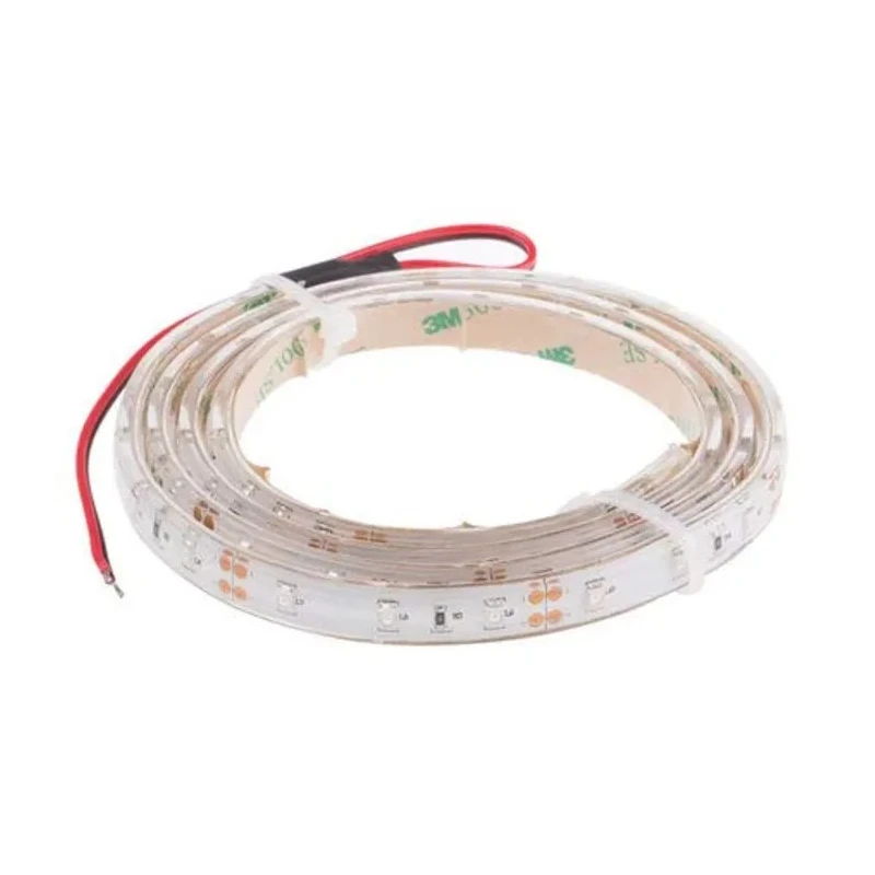 RS PRO 24V Red LED Strip 1 m Length Flexible LED Lighting Strip with 60 LEDs per Metre Model 153-3645