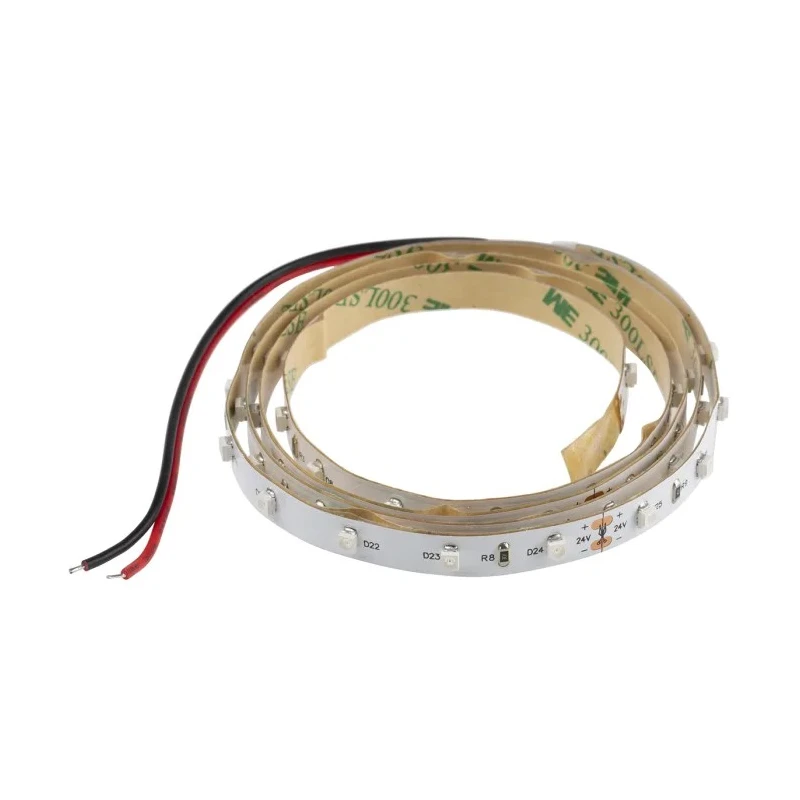 RS PRO 24V Yellow Flexible LED Strip, 1 m Length, 60 LEDs/m, 4.8W per meter, IP20, Model 153-3651