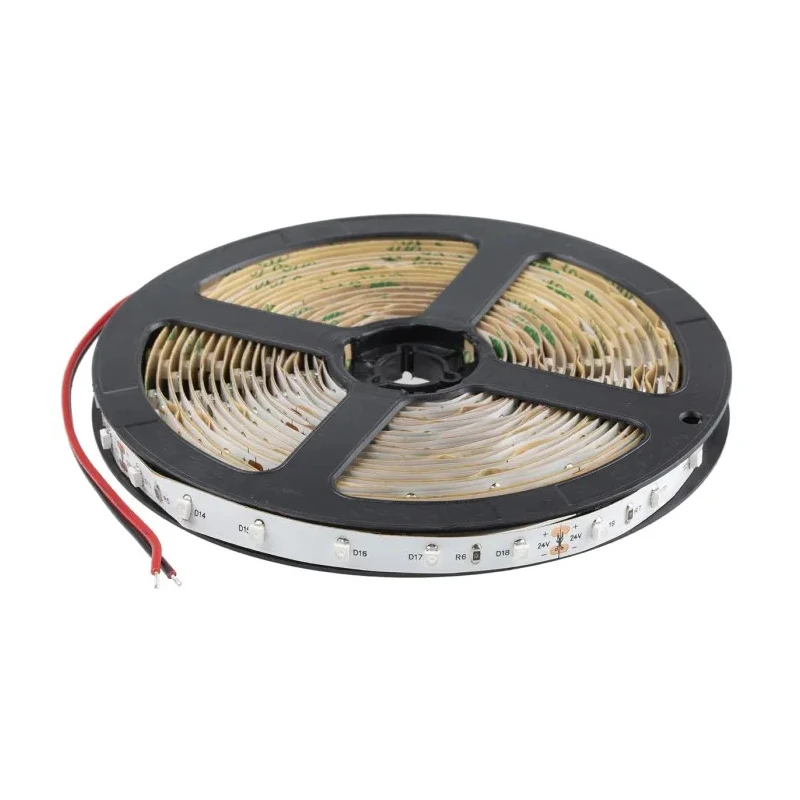 RS PRO 24V Yellow Flexible LED Strip, 5 m Length, 60 LEDs/m, 4.8W per Metre, IP20 153-3652