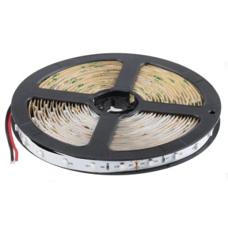 RS PRO 24V Blue LED Strip, 5 m Length, Flexible, 60 LEDs/m, 4.8W per metre, IP20 153-3655