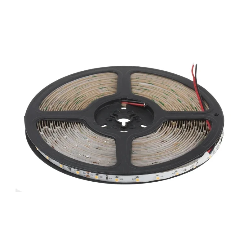 RS PRO 24V White LED Strip Light 3200K Colour Temperature 10 m Length Model 153-3659