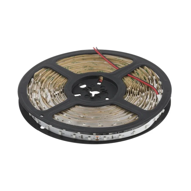 RS PRO 24V Flexible Yellow LED Strip Light 10 m Length, 60 LEDs/m, 4.8W per Metre, IP20 153-3653