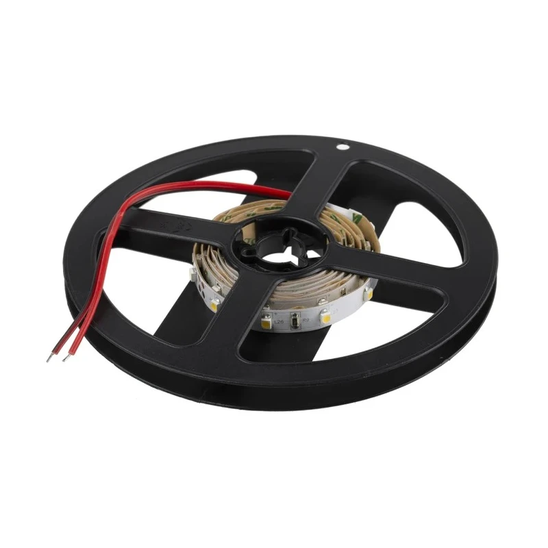 RS PRO 24V Neutral White LED Strip 4500K Colour Temperature 1 m Length 4.8W Flexible IP20 153-3660