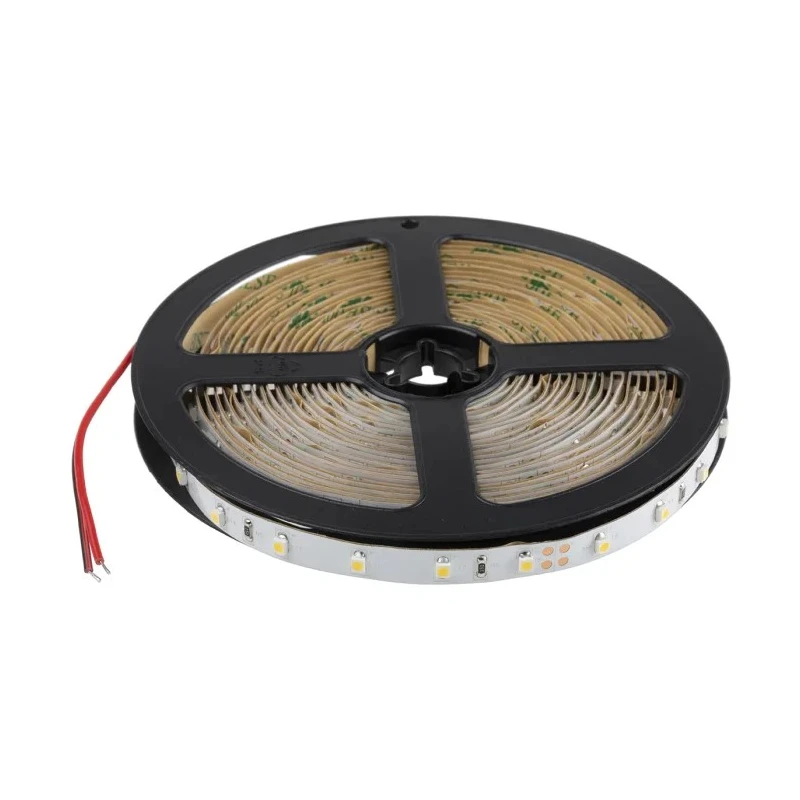 RS PRO 24V Neutral White Flexible LED Strip Light 5m Length 4500K Colour Temp 4.8W per Metre Model 153-3661