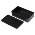 RS PRO Black Black Lid ABS Enclosure IP54, 31 mm x 112 mm x 62 mm 153-3690