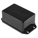 Hammond Flanged Black Black Lid ABS Enclosure IP54 39.5 mm x 108.2 mm x 58.2 mm 153-3674