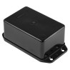 Hammond Flanged Black Black Lid ABS Enclosure IP54 39.5 mm x 108.2 mm x 58.2 mm 153-3674
