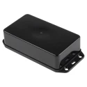 RS PRO Black Black Lid ABS Enclosure, IP54, 31.5 mm x 135.8 mm x 64.6 mm 153-3670