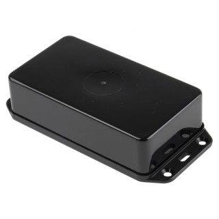 RS PRO Black Black Lid ABS Enclosure, IP54, 31.5 mm x 135.8 mm x 64.6 mm 153-3670
