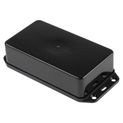 RS PRO Black Black Lid ABS Enclosure, IP54, 31.5 mm x 135.8 mm x 64.6 mm 153-3670