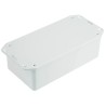 RS PRO Flanged Grey Grey Lid ABS Enclosure IP54 31.5 mm x 135.8 mm x 64.6 mm IP54