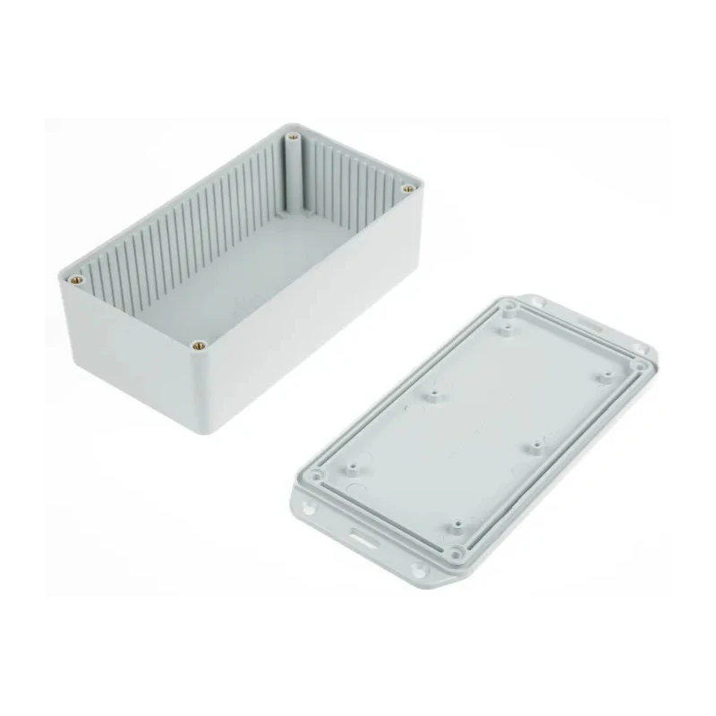 RS PRO Flanged Grey Grey Lid ABS Enclosure IP54 31.5 mm x 135.8 mm x 64.6 mm IP54