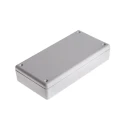 RS PRO White White Lid ABS Enclosure IP40 35.5 mm x 170 mm x 85.5 mm 153-3702