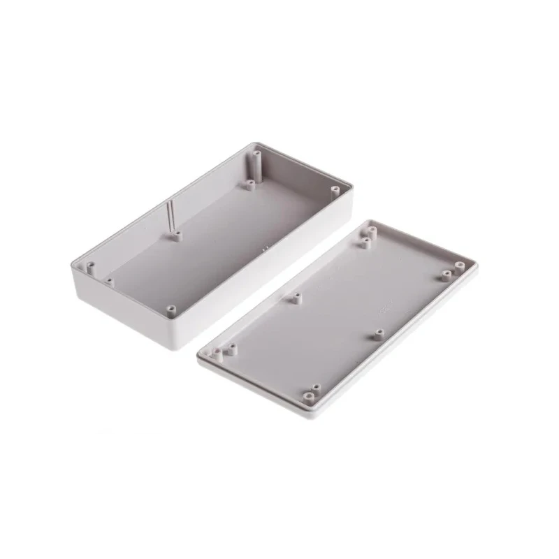 RS PRO White White Lid ABS Enclosure IP40 35.5 mm x 170 mm x 85.5 mm 153-3702