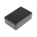 RS PRO Black Black Lid ABS Enclosure IP40, 35 mm x 105 mm x 70 mm 153-3696